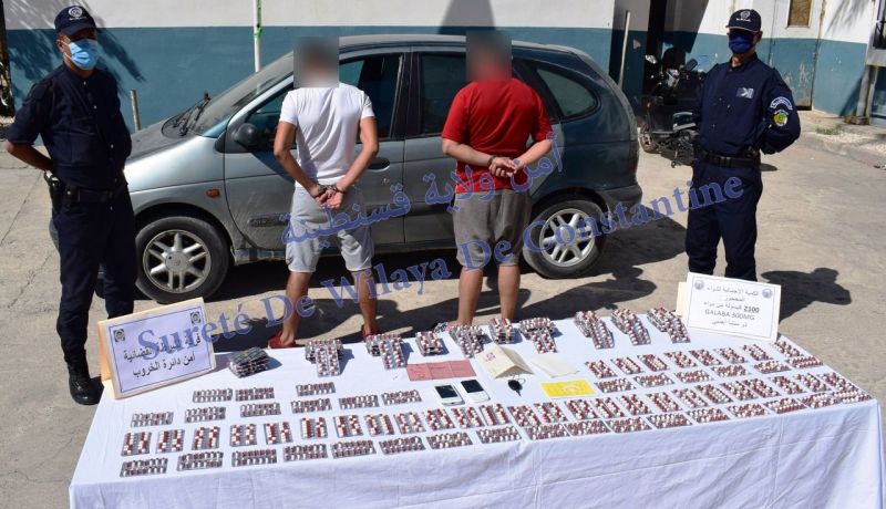 قسنطينة: إحباط صفقة بيع كمية معتبرة من دواء بريغابلين وحجز بـ 2100 كبسولة
