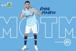 محرز رجل المباراة أمام فريق بيرنلي ويتحصل على أحسن تنقيط