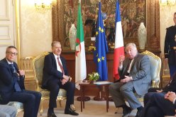 بالصور.. محادثات بين صالح قوجيل ونظيره جيرار لارشيه رئيس مجلس الشيوخ الفرنسي