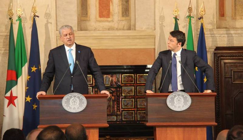 الجزائر و إيطاليا تدعوان إلى حق  الشعب الصحراوي في تقرير مصيره