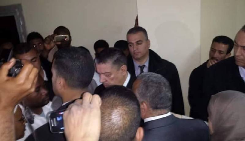 بالصور زيارة وزير الصحة عبد المالك بوضياف لعين صالح