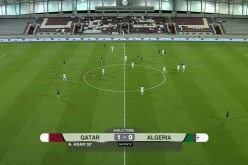 قطر تفوز على الجزائر بهدف لصفر