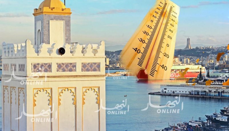 درجات الحرارة تصل إلى 34 درجة على المناطق الساحلية