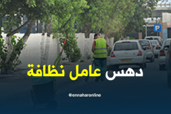 شاحنة تدهس عامل نظافة في تيارت