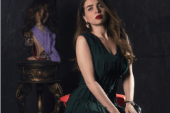 الفنانة مي عز الدين بإطلالة جديدة