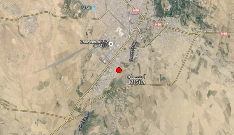 هزة أرضية بقوة 4.1 تضرب ولاية المسيلة