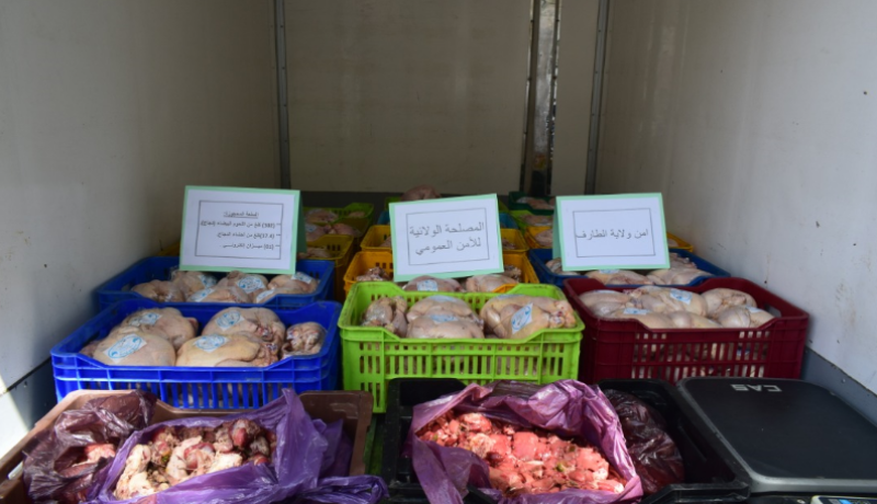حجز 3.2 قنطارا من اللحوم البيضاء فاسدة بالطارف