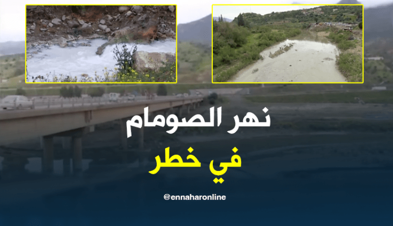 مصانع تتسبب في تلوث نهر الصومام ببجاية