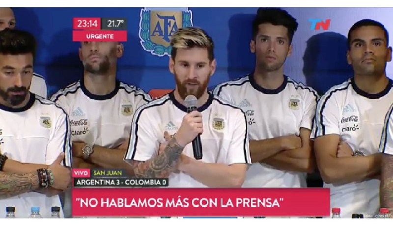بالفيديو .. ميسي يثير جدلا واسعا بهذا القرار ضد وسائل الإعلام