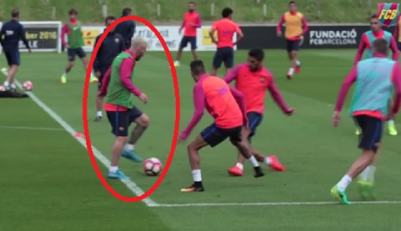 شاهد .. برشلونة يباشر حربه النفسية على الملكي بمهارات ميسي