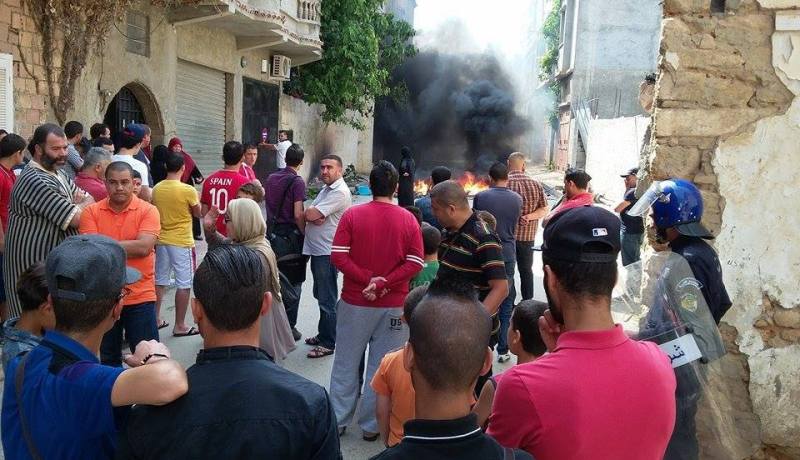 فوضى عارمة بعد رفض عائلة إخلاء منزلها بالقبة