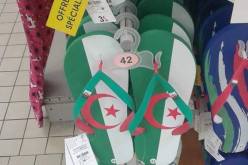 الراية الوطنية الجزائرية تدنس بفرنسا