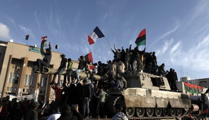 الائتلاف الدولي الذراع المسلحة للثوار الليبيين