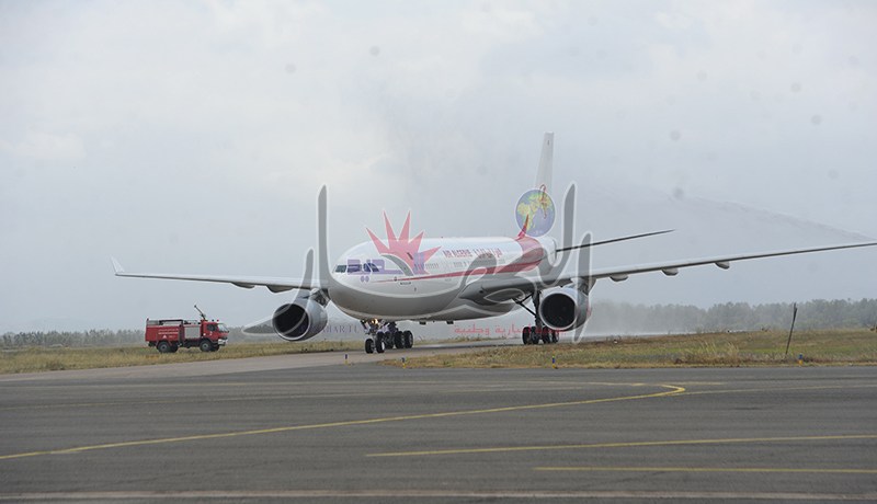 بالفيديو مطار هواري بومدين..حركة عادية للطائرات