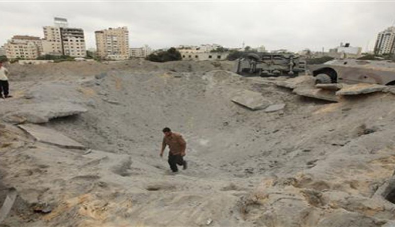 إصابة 2 من أفراد المقاومة الفلسطينية اثر غارة إسرائيلية شمال غزة