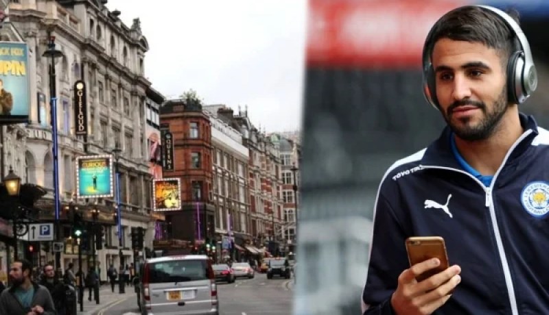 رياض محرز إسم جديد على شارع في ليستر البريطانية