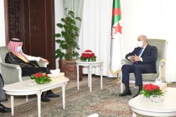 الرئيس تبون يستقبل وزير الخارجية السعودي