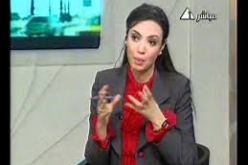 مذيعة مصرية تترك ضيفها وتخرج بعد حديثها عن غزه