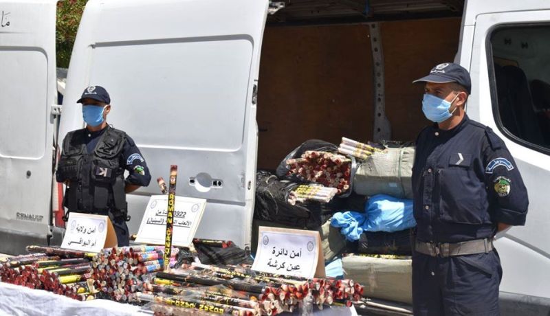 أم البواقي..توقيف شخصين وحجز قرابة الـ4000 “بوق”
