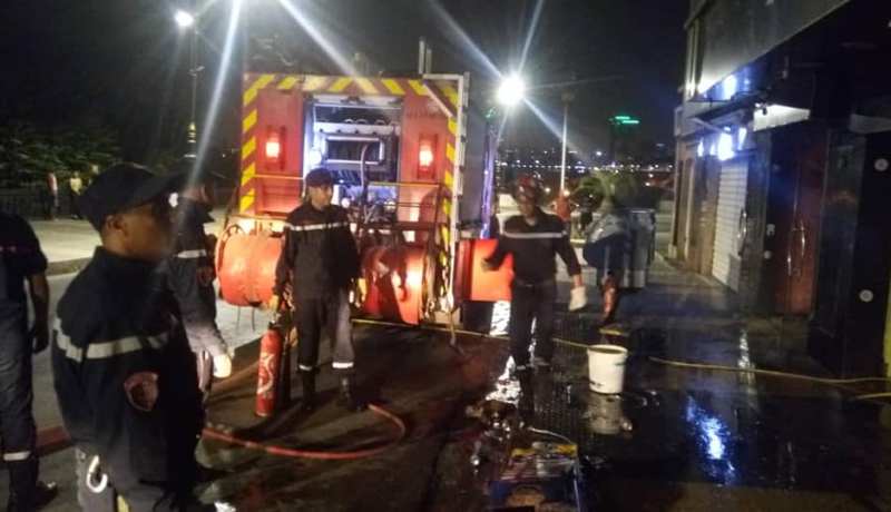 وهران: نشوب حريق بمطعم وسط المدينة