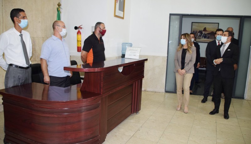 بالصور.. خالدي وسواكري يزوران مصالح وزارة الشباب والرياضة