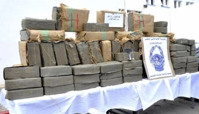 حجز أزيد من 20 كلغ من الكيف المعالج و832 قرص مهلوس