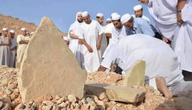 بالصور: جنازة مهيبة للمرحومين 14 في وادي مزاب وقصر إقرارن صباح اليوم‏