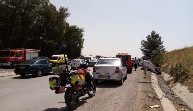 سطيف.. وفاة سيدة وإصابة 61 آخرين في 50 حادث مرور خلال أسبوع