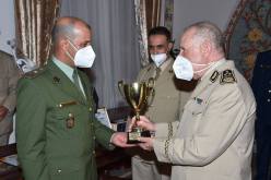 الفريق شنڨريحة يكرم المنتخب العسكري المشارك في الألعاب العسكرية الدولية بروسيا