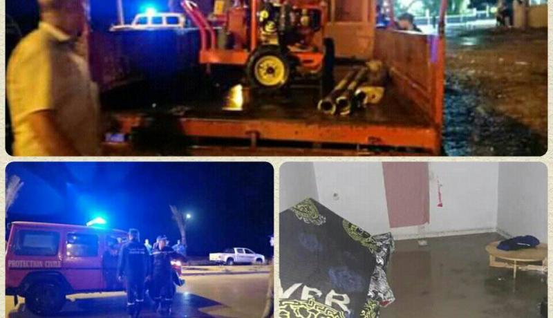 بالصور.. هذه تدخلات الحماية المدنية بتبسة نتيجة هطول الأمطار