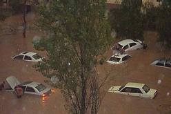 سيول الأمطار تغمر عديد الأحياء بالخروب و علي منجلي في قسنطينة