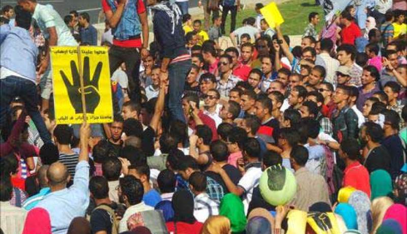 تواصل مظاهرات الطلاب بمصر ودعوة لمليونية غدا