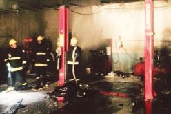 إندلاع حريق ورشة صيانة بثانوية الشهيد سايب بولرباح ببسكرة