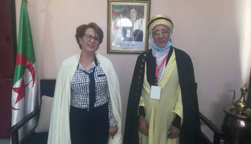 وزيرة الثقافة تستقبل عبد الحميد بوزاهر وتؤكد دعمها لعُمداء الفن الجزائري