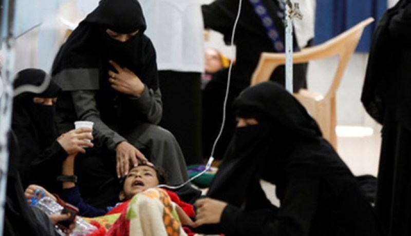 تسجيل ألف و400 حالة وفاة بداء الكوليرا في اليمن