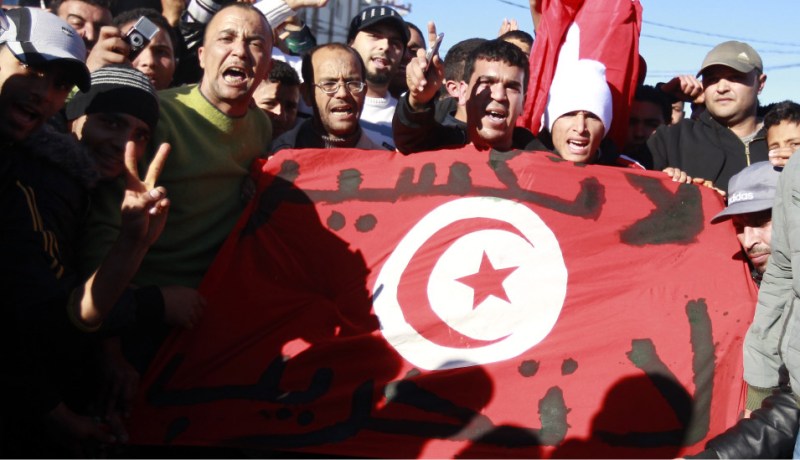 مواجهات جديدة في وسط العاصمة تونس الاحد