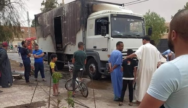 ارتفاع ضحايا حريق حاوية في بشار إلى 5 قتلى