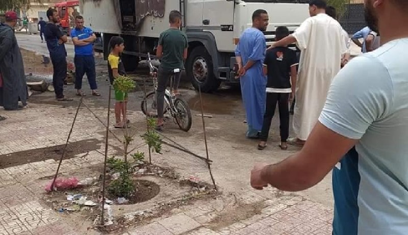 وفاة طفل وإصابة 5 اخرين في حريق شاحنة بالدبدابة في بشار