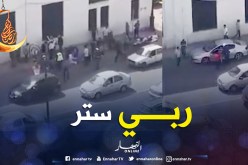 بالفيديو..سيارة تدهس جمعا من الأشخاص بالعاصمة