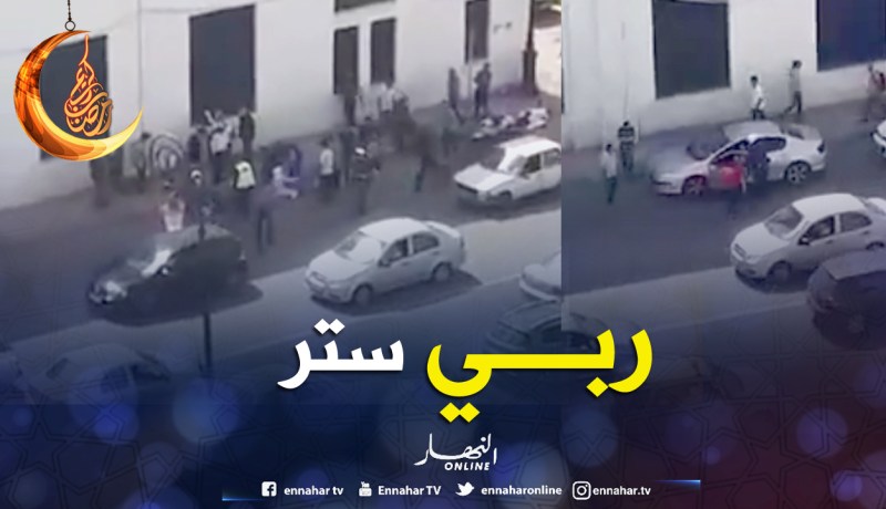 بالفيديو..سيارة تدهس جمعا من الأشخاص بالعاصمة