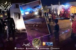 النعامة : إشتعال النار بأنبوب غاز عداد أحد المنازل بالمشرية