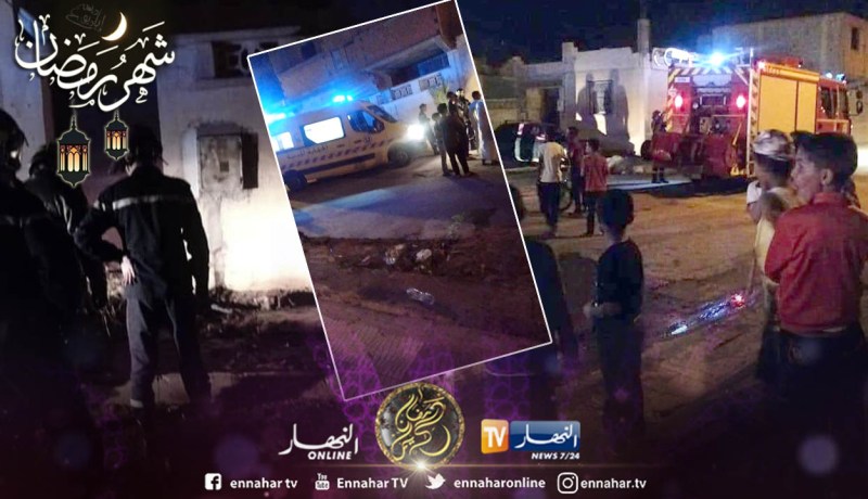 النعامة : إشتعال النار بأنبوب غاز عداد أحد المنازل بالمشرية
