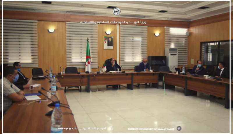 بومزار يستقبل ممثلين عن المتعاملين “ERICSSON” “HUAWEI” و” ZTE”