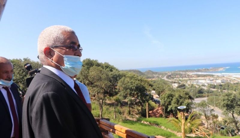 وزير السياحة يعاين مشروع الغابة النموذجية في جيجل وهذا موعد إفتتاحها