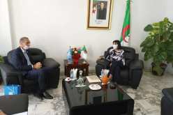 وزيرة البيئة تستقبل السفير المقيم لمنظمة الأمم المتحدة في الجزائر