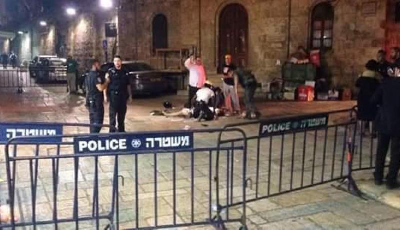 إصابة 4 إسرائيليين بعد صدمهم بسيارة فلسطينى فى الضفة الغربية المحتلة