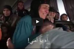 فيديو مؤثر .. جندي عراقي من الموصل يلتقي بأمه بعد عامين