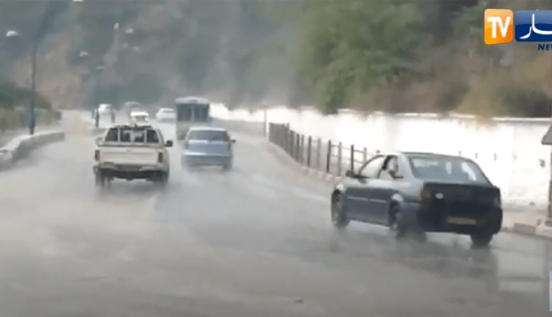 بجاية: تساقط أمطار رعدية على مناطق الساحل الشرقي للولاية