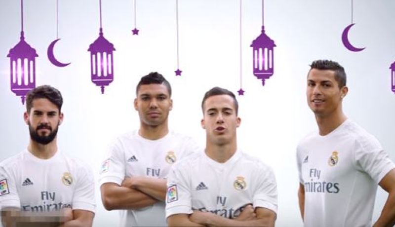 بالفيديو.. نجوم ريال مدريد يهنئون المسلمين بشهر رمضان
