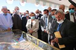 وزير الموارد المائية يتفقد محطة تصفية المياه المستعملة كاف الدخان بغرداية